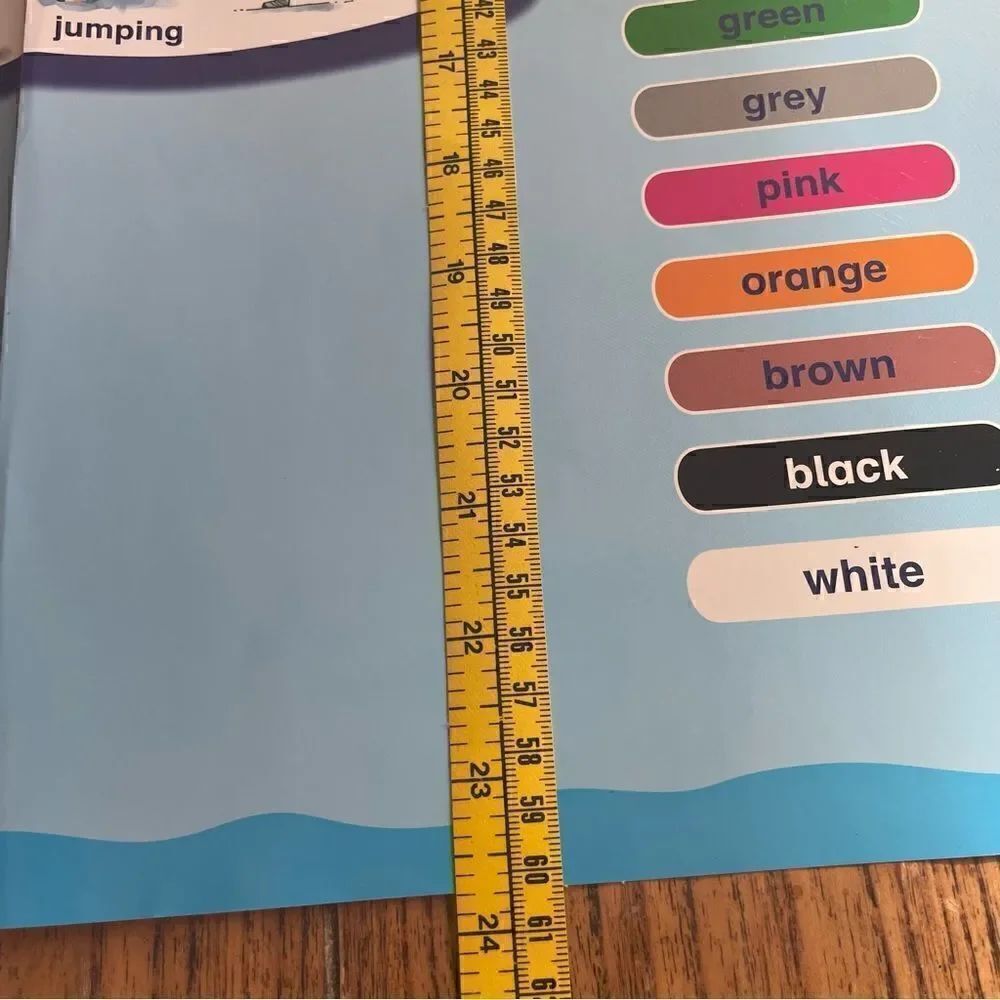 Bilingual Learning Poster with Stickers for Kids - Picture 10 of 11